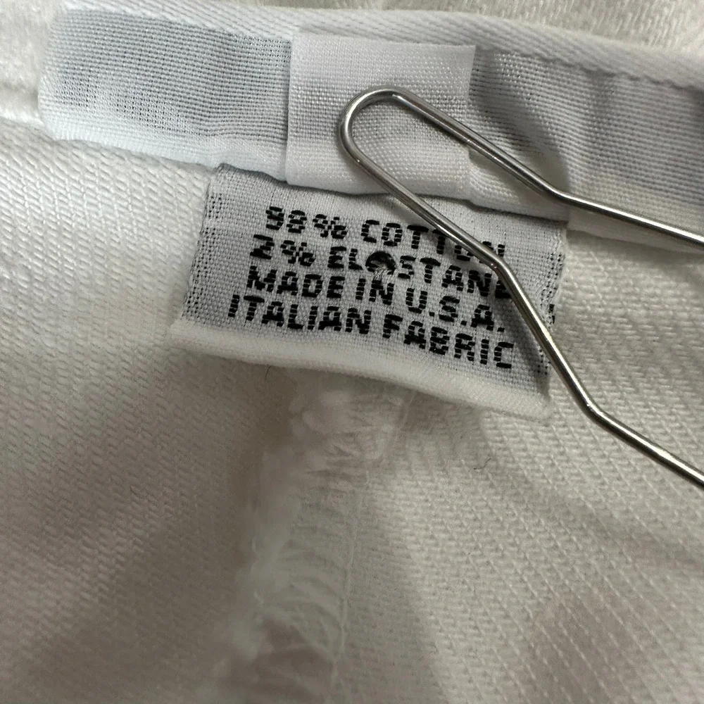 Bryn Walker Womens Minimalist Quiet Luxury Pants Size XL Old Money Capsule White